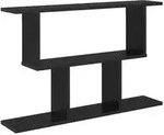 vidaXL Wandregal Schwarze Eiche 80 x 15 x 50,5 cm Holzwerkstoff