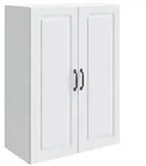 vidaXL Wandschrank Wei&szlig; 66 x 34,5 x 90 cm Holzwerkstoff