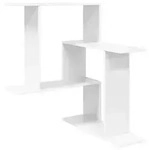 vidaXL Wandregal Wei&szlig; 67 x 67 x 87 cm Holzwerkstoff
