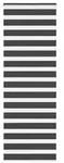 vidaXL Zebrarollo Schwarz 70x230 cm Stoffbreite 65,9 cm Polyester