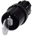 Siemens 3SU10005PL410AA0 3SU1000-5PL41-0AA0 Schl&uuml;sselschalter 2 x 45&deg; IP66,...