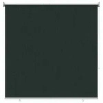 vidaXL Au&szlig;enrollo 90% UV-Block Dunkelgr&uuml;n 160 x 140 cm HDPE