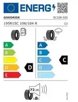 GOODRIDE Sommerreifen 195 R15 TL 106/104R RADIAL SC328 C 8PR M+S