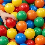 B&auml;llebad B&auml;lle 6cm - 7000 Bunte Kunststoffb&auml;lle Kinder Baby Spielb&auml;lle...