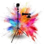 2m Stativ f&uuml;r Actioncam 210cm kompatibel mit DJI Osmo GoPro Hero Hero+...