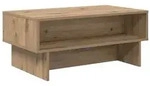 vidaXL Couchtisch Artisan-Eiche 80 x 46 x 35 cm Holzwerkstoff