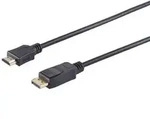 Displayport Stecker 20p / HDMI Stecker 3m
