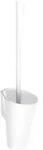 Delabie WC-B&uuml;rstengarn. W.-Mont. m.ergonomischem Griff Nylon wei&szlig;