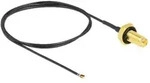 Delock - Antennenkabel - RP-SMA (W) Bulkhead bis MHF 4L LK (M)