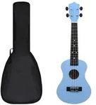 "vidaXL Sopran-Ukulele-Set mit Tasche f&uuml;r Kinder Babyblau 23""
