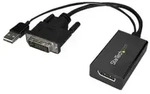 StarTech.com DVI auf DisplayPort Adapter mit USB Power - DVI-D zu DP Video Adapter -