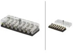 HELLA 8JD 002 290-211 Sicherungsdose - 8-polig - 8A - glasklar - Stecker: