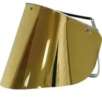 Schutzscheibe gr&uuml;n,PC, 500x250x1mm,goldbedampft