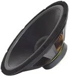 "BLANKO MHB 15 - 38cm / 15" Bass Lautsprecher Woofer Papercone Membran 8 Ohm"