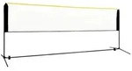 vidaXL Badmintonnetz Verstellbar 400x103x94-158 cm Metall