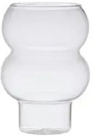 Zoha 2er Set Glas Two Bubble Cocktail- 535ml - Hei&szlig;getr&auml;nke Kaffeeglas,