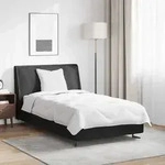 vidaXL Sommerdecke mit Kissen 2 pcs Wei&szlig; Mikrofaser