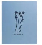 Exacompta Fotoordner A4, 60 Seiten/30 Blatt schwarz, Summertime - Eisblau 17045E