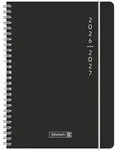 Sch&uuml;lerkalender A5 1 Tag/Seite Plain Black 2026/2027