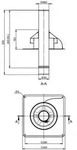 Atec M&uuml;ndungsset PolyTop Edelstahl DN80