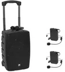 OMNITRONIC Set WAMS-12BT2 + 2x Taschensender + 2x Kopfb&uuml;gelmikrofon