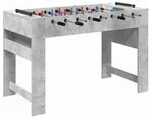 vidaXL Tischfu&szlig;balltisch Betongrau 125 x 60,5 x 80 cm Holzwerkstoff
