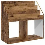 vidaXL Kinderregal Altholz 72,5 x 29,5 x 69 cm Holzwerkstoff