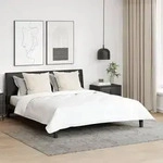 vidaXL Kissen 2 pcs Wei&szlig; 80 x 80 cm