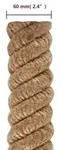 vidaXL Juteseil 10 m L&auml;nge 60 mm St&auml;rke