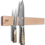 Holz Magnetische Messerleiste 16 Zoll Beige K&uuml;chenmesser