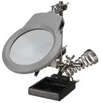 DRITTE HAND MIT LUPE, LED-LAMPE UND L&Ouml;TKOLBENST&Auml;NDER