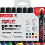 uni-ball Permanent-Marker PROCKEY PM122/8 PF, 8er-Set