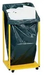 Kunststoffsack 400l LD-PE grau 100 &mu;m B650/550xL1600mm 50St./Karton