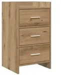 vidaXL Nachttische Artisan-Eiche 40 x 36 x 70 cm Holzwerkstoff