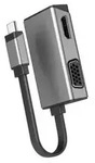 Alogic Adapter USB-C -> HDMI / VGA St/BU/BU MagForce Multimedia-Technik...