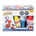 Spiderman Bowling-Set mit 6 Pins und 1 Kugel f&uuml;r junge Superhelden