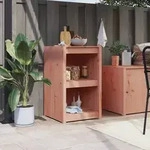 vidaXL Outdoor-K&uuml;chenschrank 55x55x92 cm Massivholz Douglasie