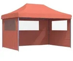 vidaXL Party-Zelt Terrakotta 279 x 410 x 315 cm Oxford-Stoff