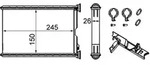 W&auml;rmetauscher Innenraumheizung Alu 245 mm - 150 mm MAHLE f&uuml;r u.a. BMW 3er