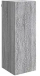 vidaXL Wandschrank Grau Sonoma 33 x 34,5 x 90 cm Holzwerkstoff