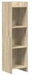 vidaXL B&uuml;cherregal Sonoma-Eiche 30 x 30 x 111 cm Holzwerkstoff