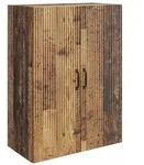 vidaXL Wandschrank Altholz 66 x 34,5 x 90 cm Holzwerkstoff