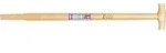 Spatenstiel Esche T-Stiel 85cm gerade