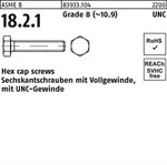 Sechskantschraube R 83933 UNC-Gewinde VG 5/16x 7/8 Grade 8 (~10.9) 100 St&uuml;ck