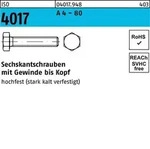 Sechskantschraube ISO 4017 VG M8x 10 A 4 - 80 100 St&uuml;ck