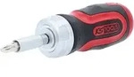 "KS TOOLS 1/4" 6 in 1 Mini-Ratschen-Schraubendreher - 159.2025"