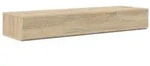 vidaXL Studiotisch Sonoma-Eiche 152 x 40 x 19,5 cm Holzwerkstoff