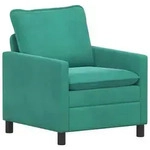 vidaXL Sofa T&uuml;rkis 76 x 81 x 87,5 cm Samt