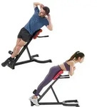 VEVOR r&ouml;mischer Stuhl Hyperextensionsbank 136 kg belastbare verstellbare