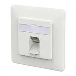 METZ CONNECT E-DAT C6A IDC Dose, 1 Port, UP, verkehrswei&szlig;